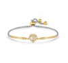 Nomination Royal Dream Gold & Silver Heart Bracelet