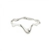 Pilgrim Bangle Moon Silver