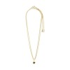 Pilgrim Necklace Act Gold 2 in 1