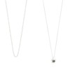 Pilgrim Necklace Act Silver 2 in 1