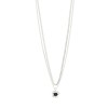 Pilgrim Necklace Act Silver 2 in 1