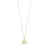 Pilgrim Necklace Focus Gold Pendant