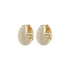 Pilgrim Earrings Focus Gold Hoop