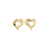 Pilgrim Earrings Heart Gold