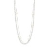 Pilgrim Necklace Starlight Silver 3 in 1