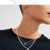 Pilgrim Sea Silver 3-in-1 Necklace
