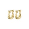 Pilgrim Earrings Trust Gold Hoop