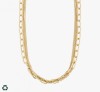 Pilgrim Necklace Pause Gold 2-in-1
