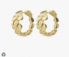 Pilgrim Earrings Echo Gold - Hoops