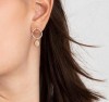 Nomination Chic & Charm Celebration Rose Gold Star Earrings