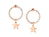 Nomination Chic & Charm Celebration Rose Gold Star Earrings