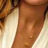 Pilgrim Crown Chakra Necklace: Quartz Crystal