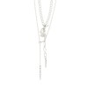 Pilgrim Necklace Breeze Silver 2 in 1