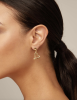 UNOde50 Gold Heart Drop Earrings