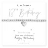 Life Charms You Are 18 Happy Birthday Bracelet