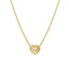 Nomination Cosmic Love Gold Heart Necklace