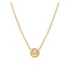 Nomination Cosmic Love Gold Circle Necklace