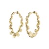 Pilgrim Earrings Larisa Gold Hoop