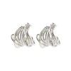 Pilgrim Earrings Pamela Silver Hoop