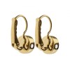 Dyrberg Kern Madu Gold Earrings - Crystal