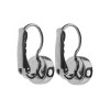 Dyrberg Kern Madu Silver Earrings - Crystal