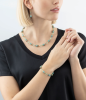 Coeur de Lion Gold Softgreen Necklace 4020/10-0533