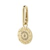 Pilgrim Charm Gold Horoscope Pendant