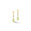 Coeur de Lion Gold Multicoloured Drop Earrings 4356/21-1516