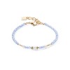 Coeur de Lion Gold Light Blue Bracelet 4434/30-0720