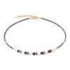 Coeur de Lion Gold Black Necklace 4567/10-1300