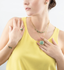 Coeur de Lion Gold Green Necklace 5076/10-0516