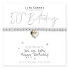 Life Charms You Are 50 Happy Birthday Bracelet