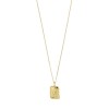 Pilgrim Necklace Cancer Gold