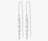 PIlgrim Earrings Berthe Silver Statement