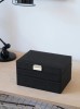 Stackers Classic Jewellery Box Set of 3 - Black