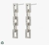 Pilgrim Earrings Coby Silver Statement