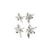 Pilgrim Earrings Riko Silver - Set of 2