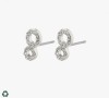 Pilgrim Stud Earrings Rogue Silver