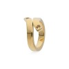 Qudo Gold Ring Due - Size 62