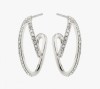 Pilgrim Earrings Etty Silver