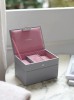 Stackers Mini Jewellery Box Set of 2 - Dove Grey & Pink