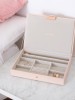 Stackers Classic Jewellery Box Lid - Blush Pink & Rose Gold