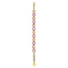 Dyrberg Kern Alaya Gold Bracelet - Light Rose/Peach