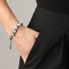 Dyrberg Kern Alaya Silver Bracelet - Crystal