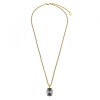 Dyrberg Kern Barga Gold Necklace - Grey