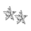 Dyrberg Kern Cana Silver Earrings - Crystal