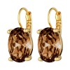 Dyrberg Kern Chantal Gold Earrings - Brown