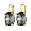 Dyrberg Kern Chantal Gold Earrings - Grey