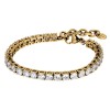 Dyrberg Kern Cobra Gold Bracelet - Crystal