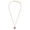 Dyrberg Kern Delise Gold Necklace - Multi Pastel